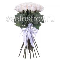Букет из 21 белой розы Вендела (Vendela)