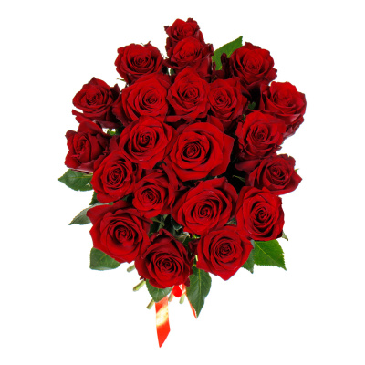 Букет из 21 роз "Фридом 40 см