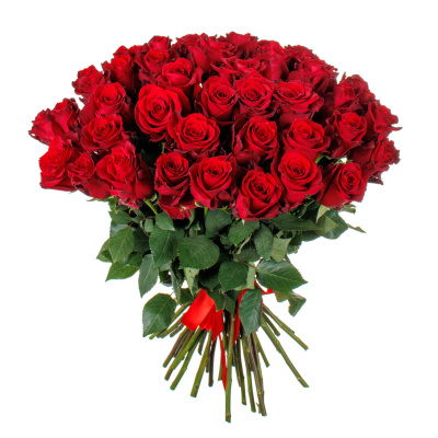Букет из 51 роз " Секси Ред" 40 см